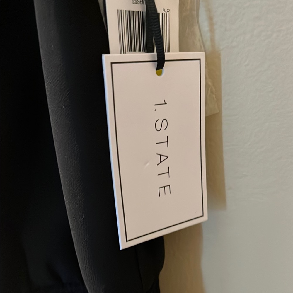 1. State Black Ruffle Mini Dress - Picture 2 of 9